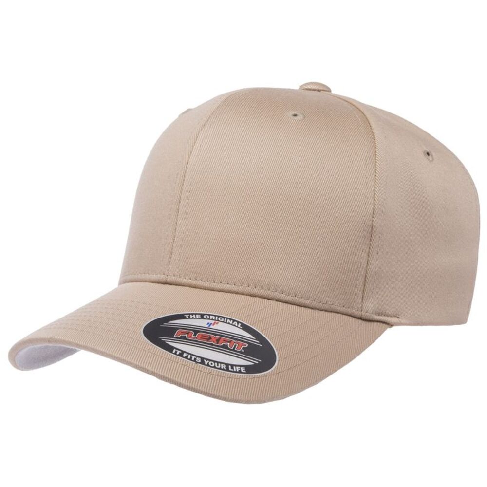 Flexfit Childrens/Kids Wooly Combed Cap / Khaki